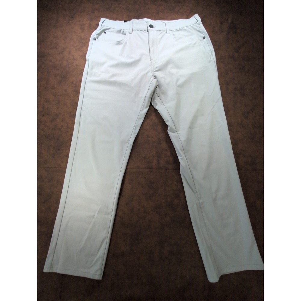 Denali Mens Stretch Tech Performance Pants‎ Gray Quick Dry 36x32 NWT